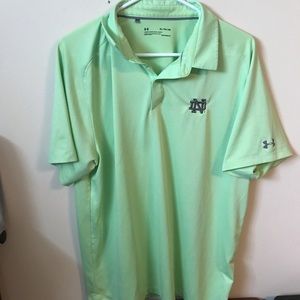 Under Armour Notes Dame Polo Shirt - Men’s XL.